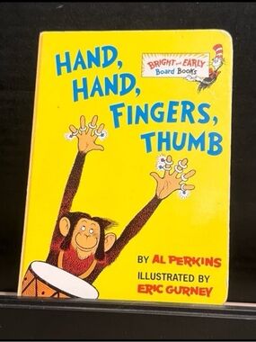 Hand, Hand, Fingers, Thumb Board Book for Babies/Toddlers by Al Perkins